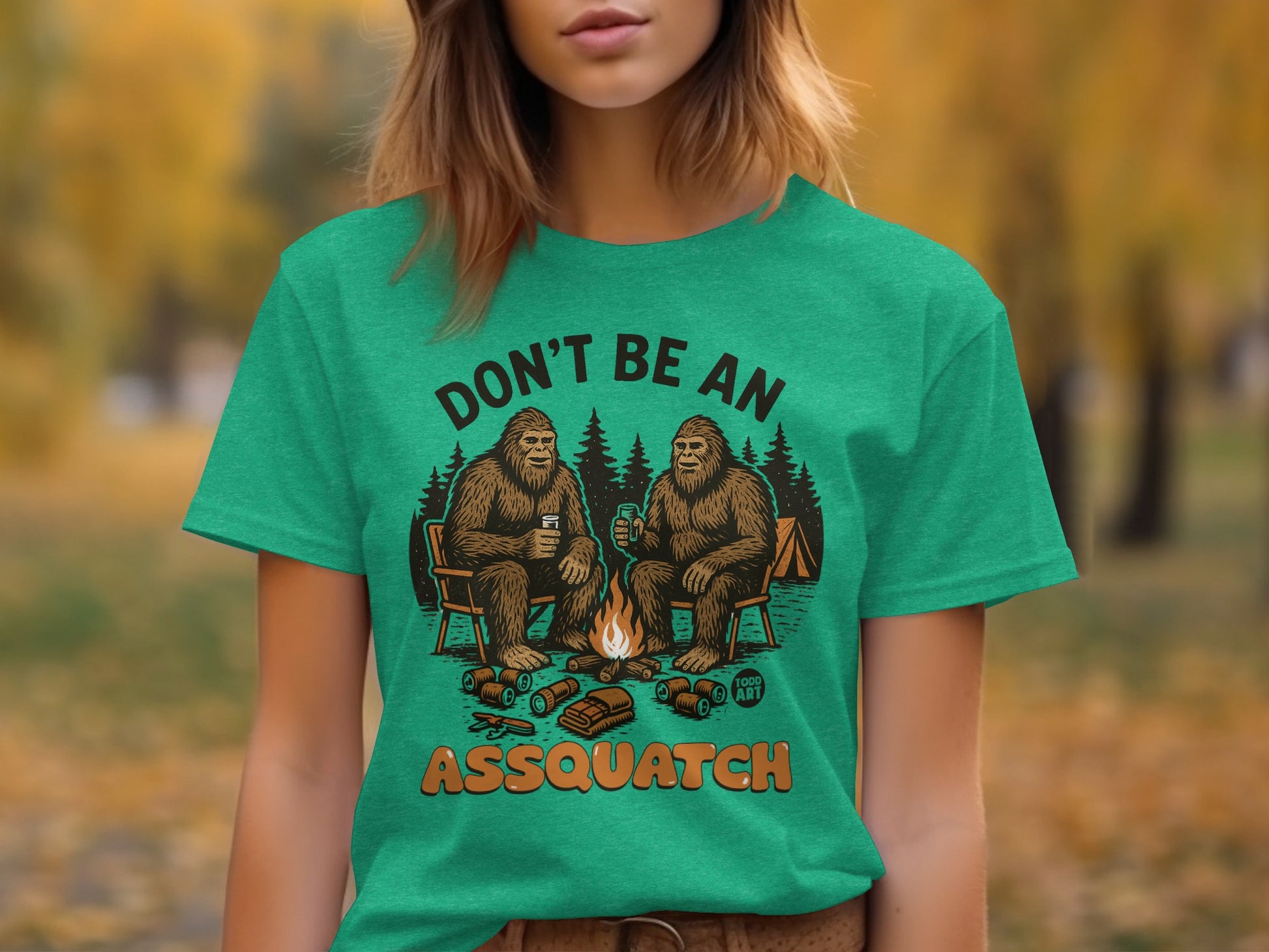Don't Be An Assquatch Sasquatch Graphic Shirt