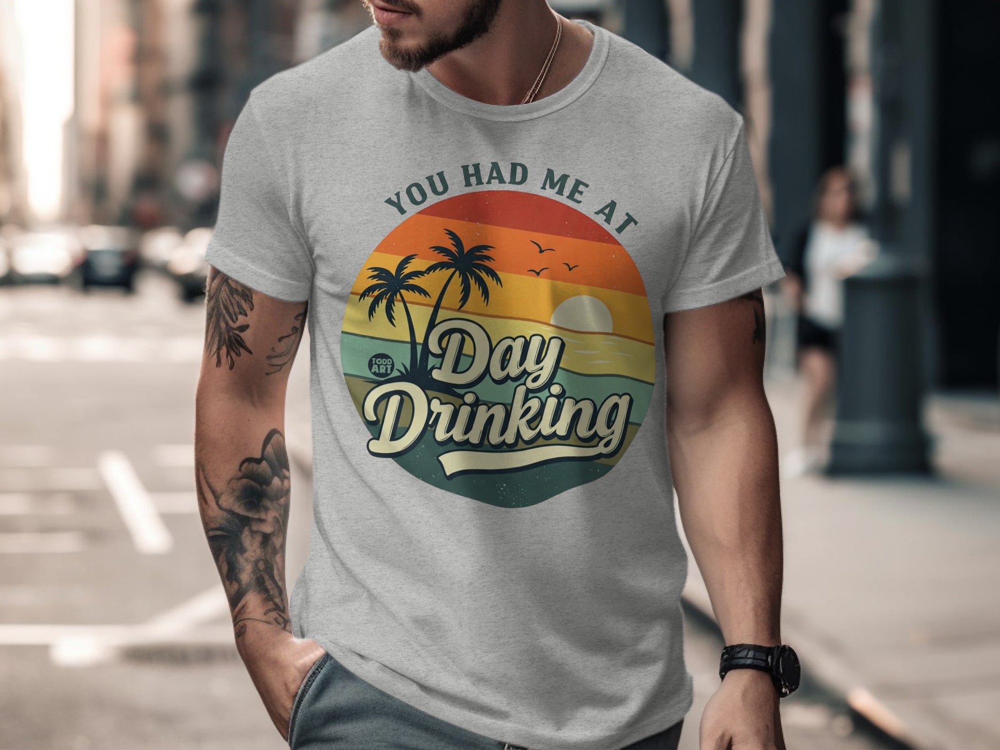 You Had Me At Day Drinking Graphic T-shirt