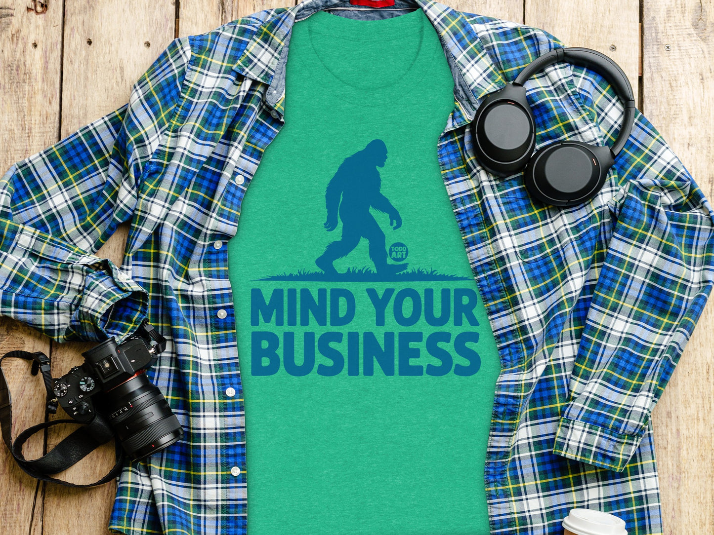 Mind Your Business Graphic Tee for Casual Wear