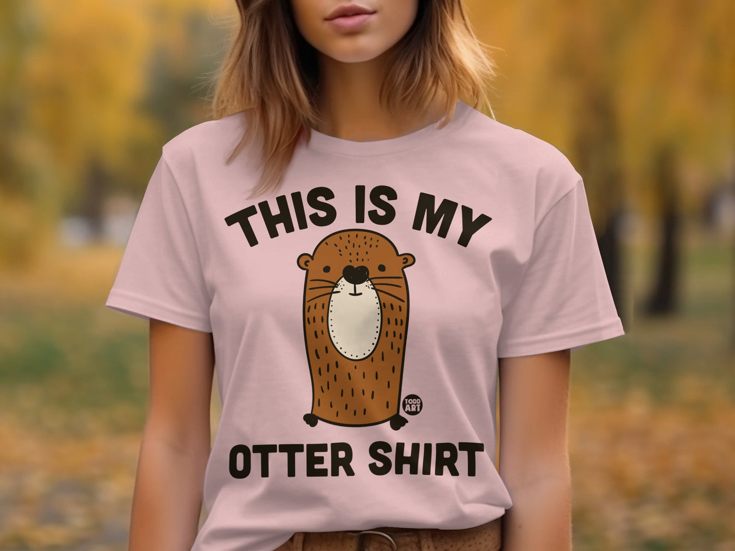 This Is My Otter Shirt Cute Graphic Tee