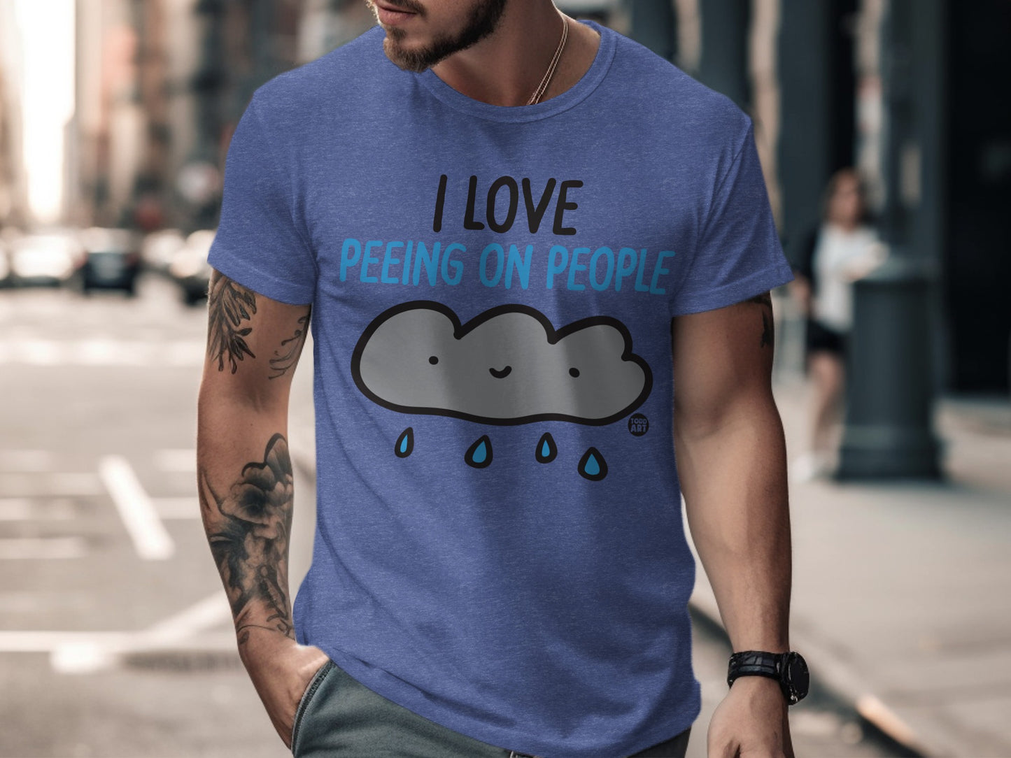 I Love Peeing On People Funny Graphic Printed product type