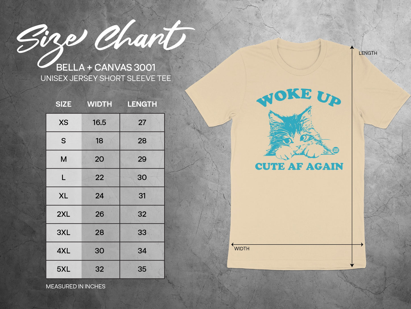 Woke Up Cute AF Again Unisex Jersey Short Sleeve Tee