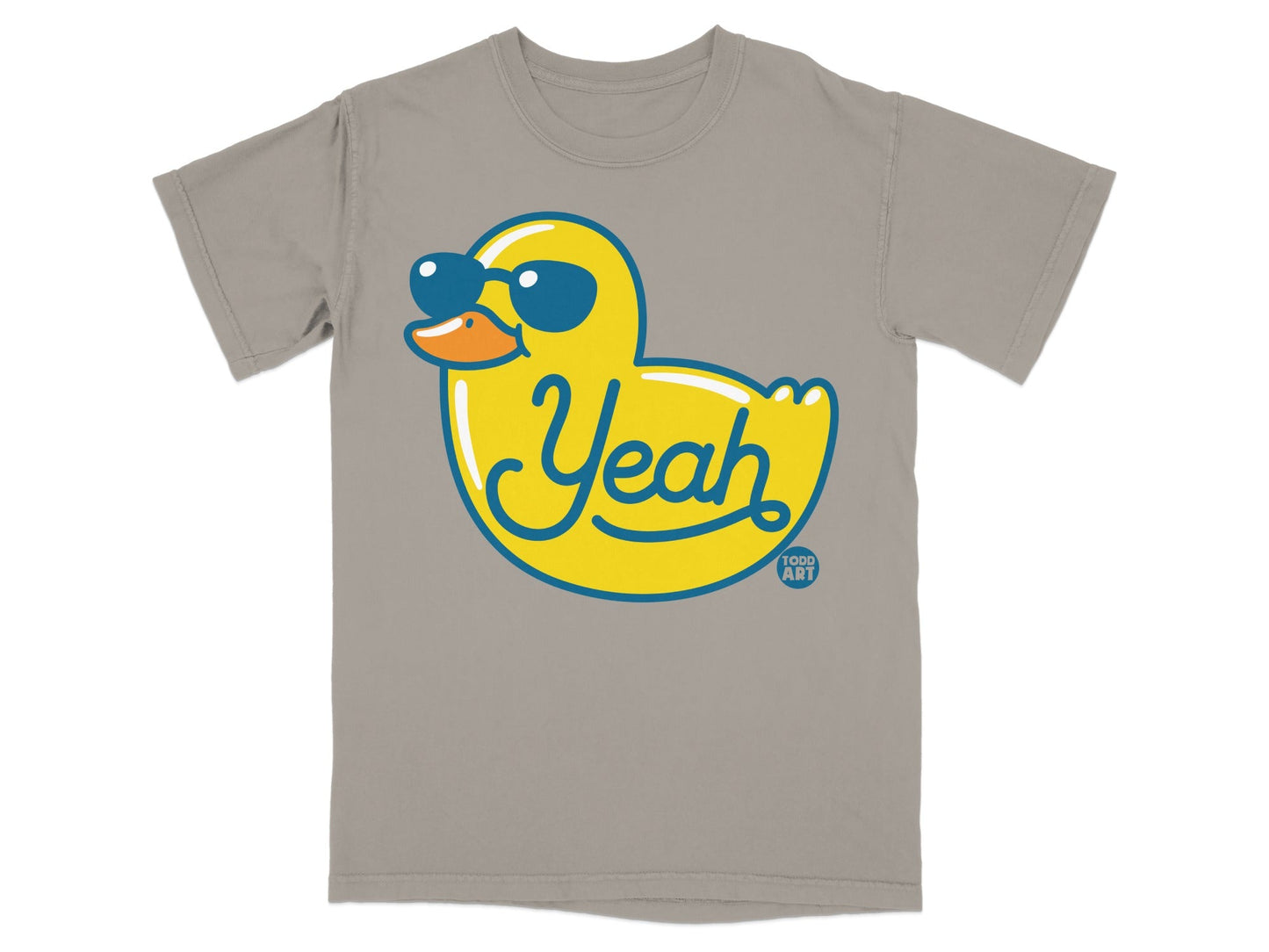 Yeah Duck Wearing Sunglasses Graphic T-shirt