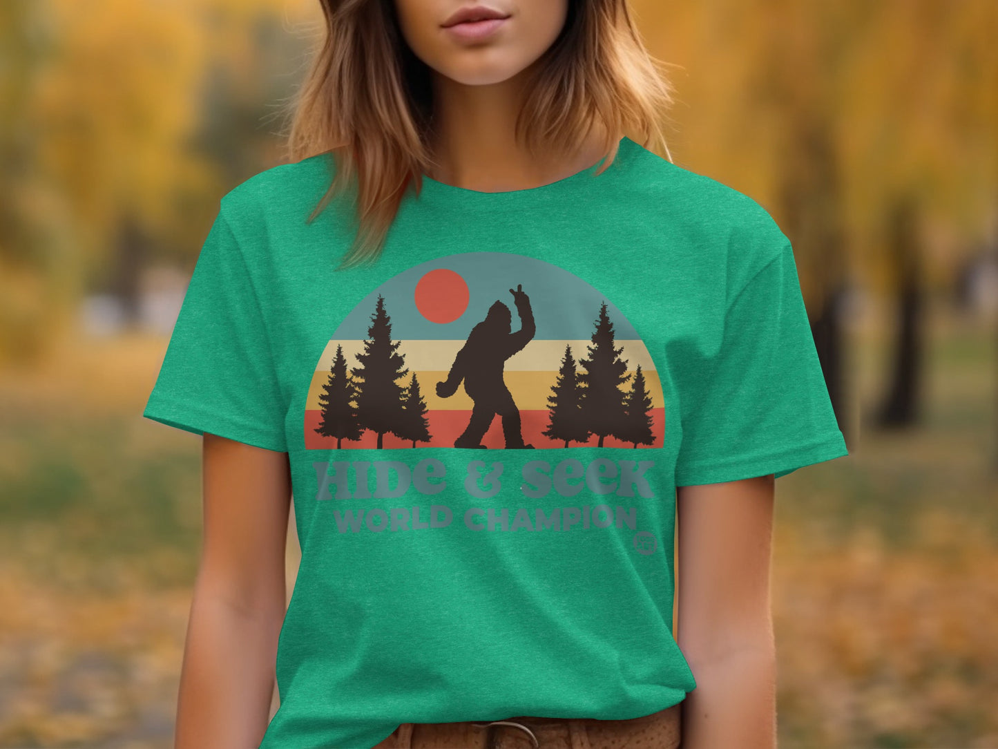 Hide Seek World Champion Sasquatch Graphic T-shirt