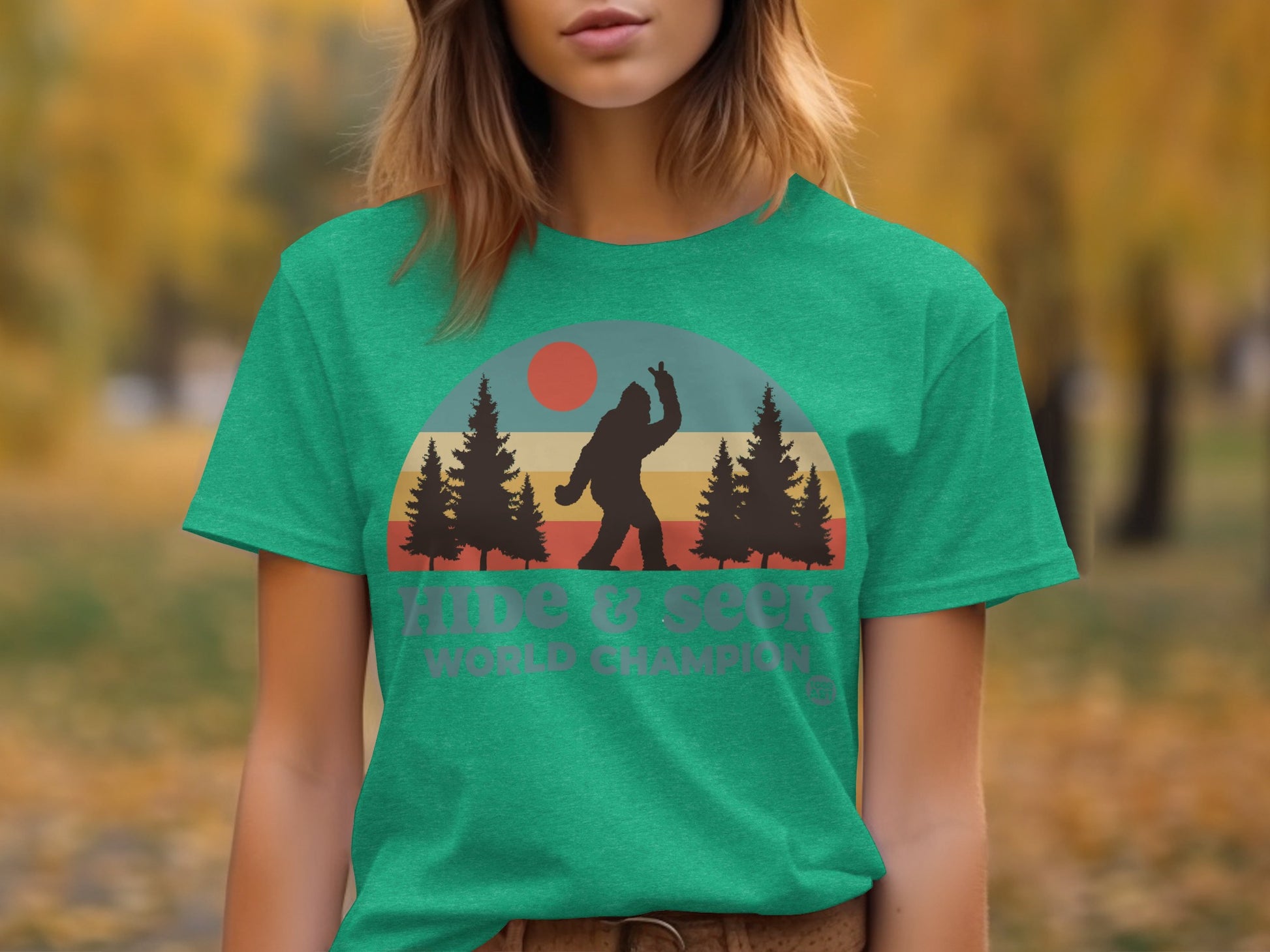 Hide Seek World Champion Sasquatch Graphic T-shirt
