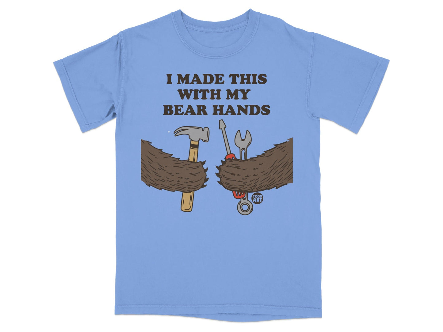 I Made This With My Bear Hands Graphic T-shirt