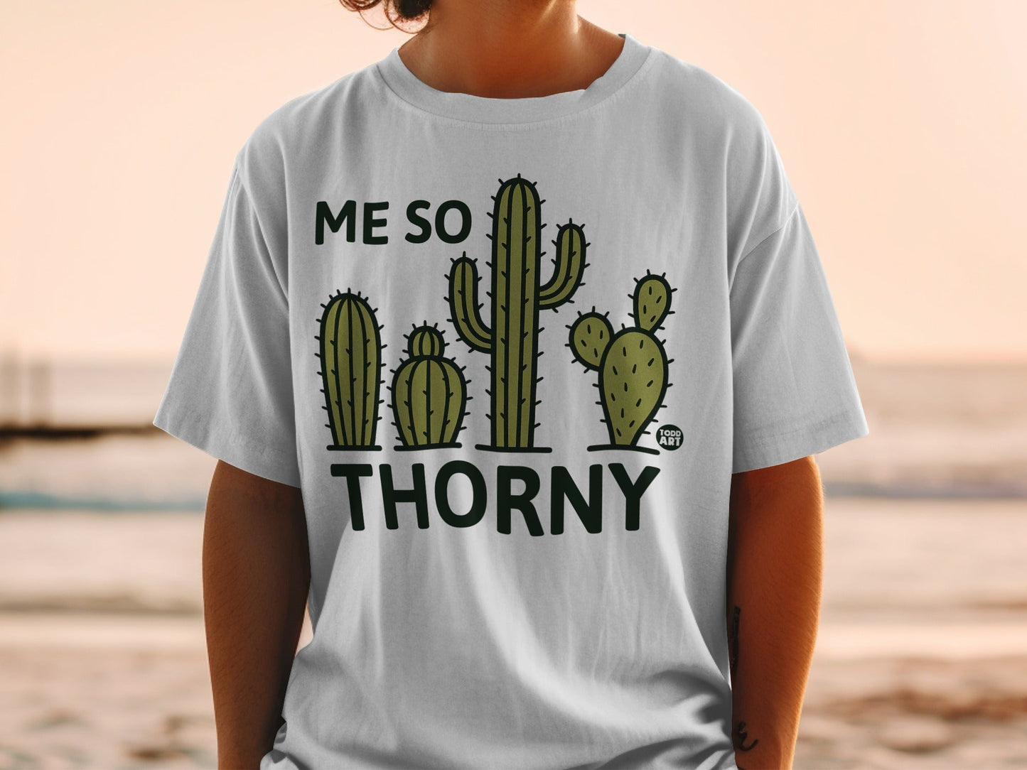 Me So Thorny Cacti Graphic T-Shirt