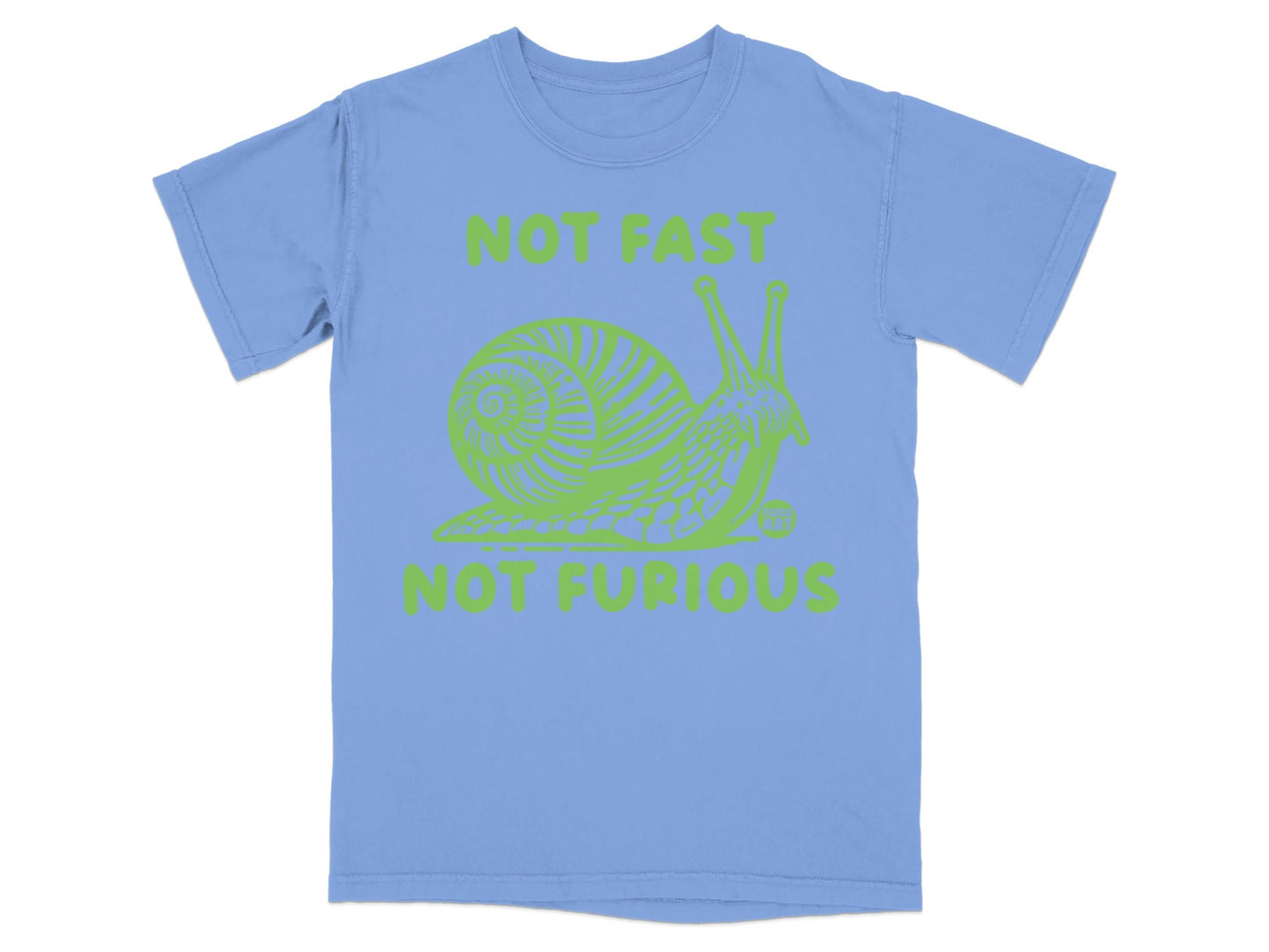 Not Fast Not Furious Snail Graphic T-Shirt