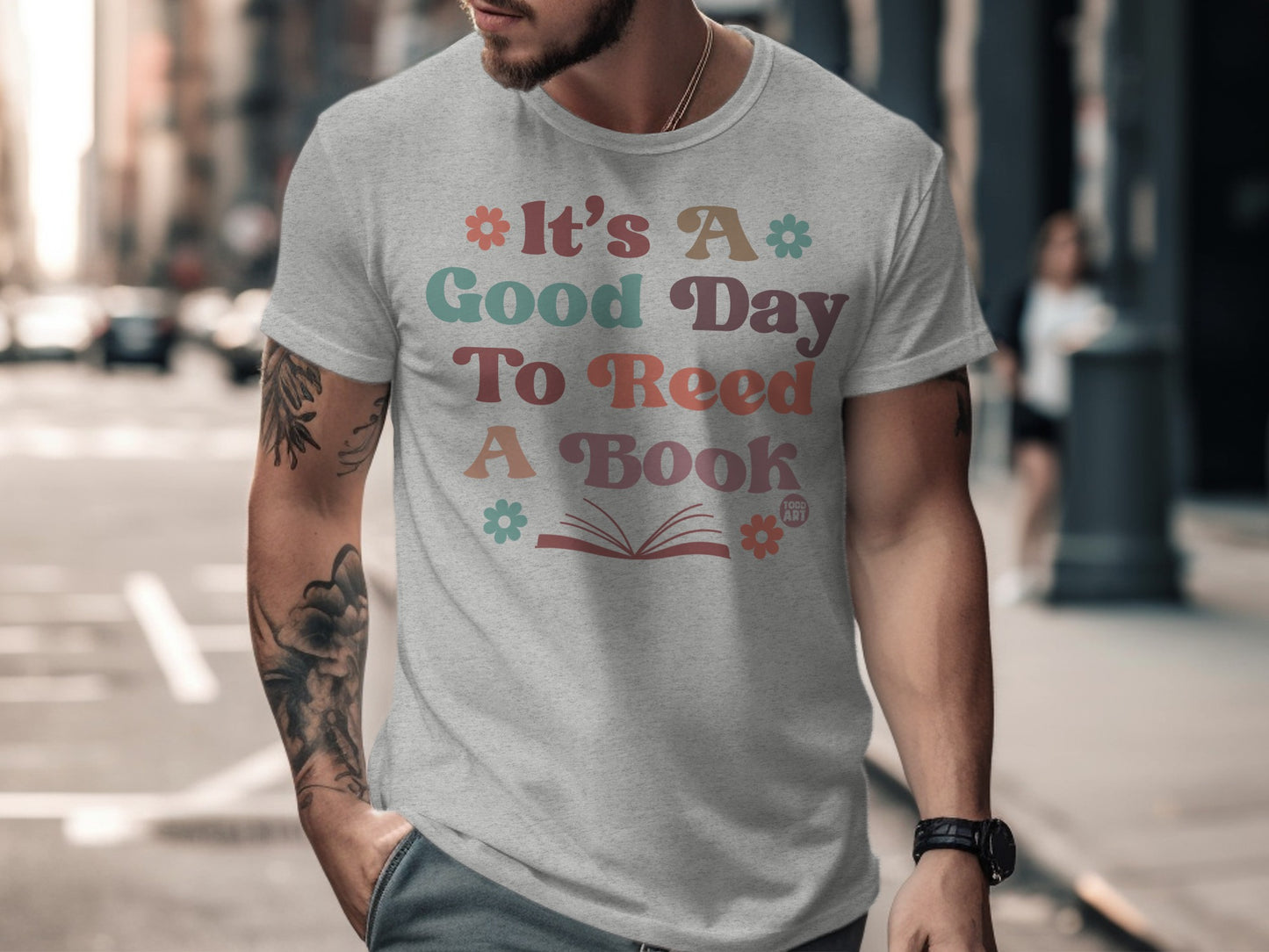 It's A Good Day To Read A Book graphic tee