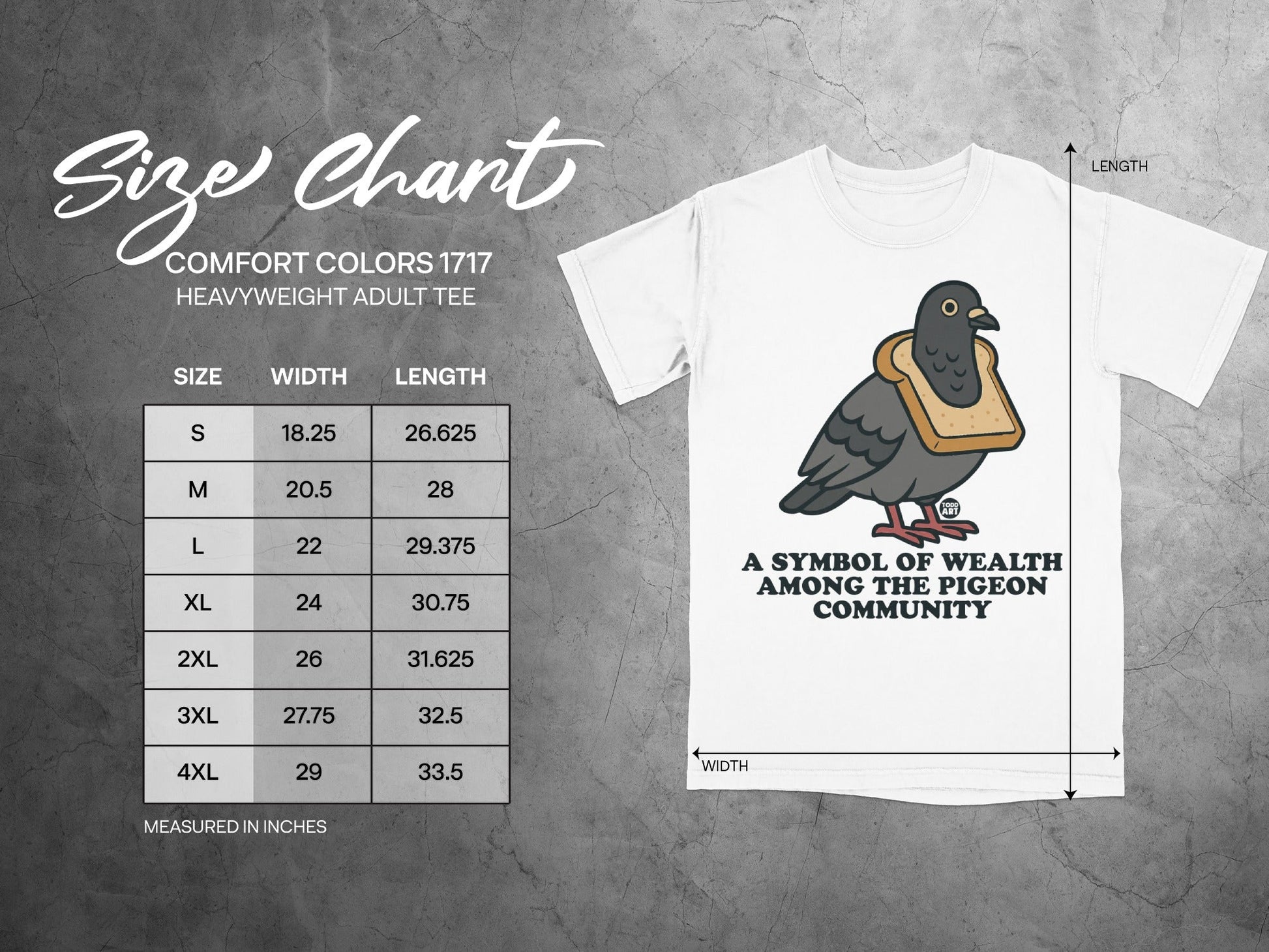A Symbol of Wealth Among the Pigeon Community Tee