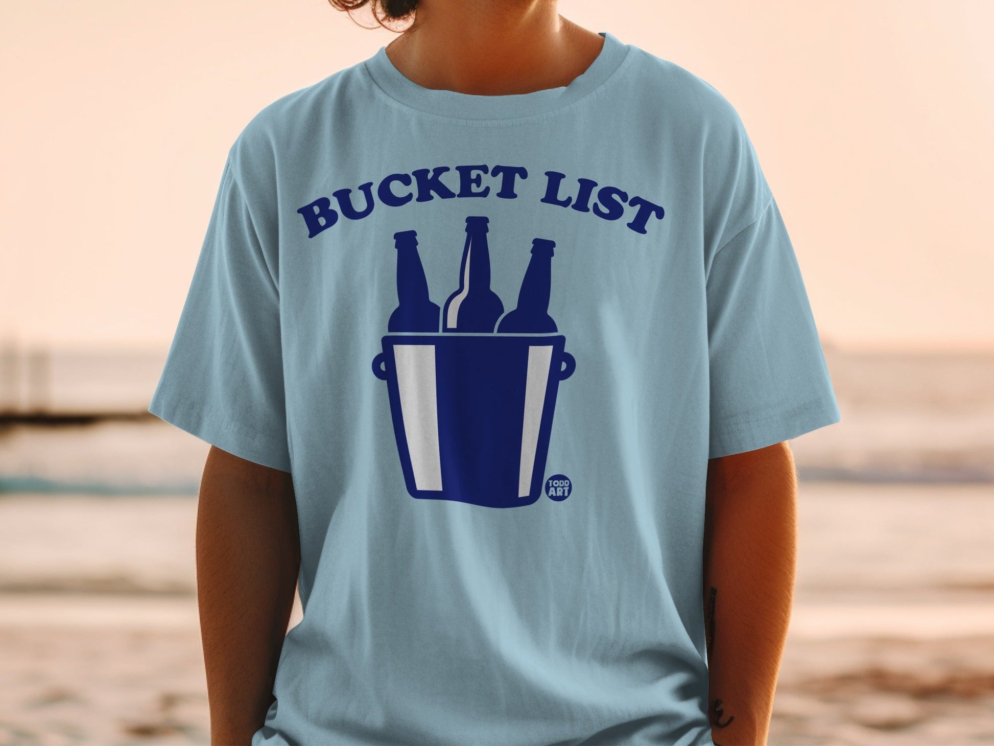 Bucket List Graphic Print Casual Unisex T-Shirt
