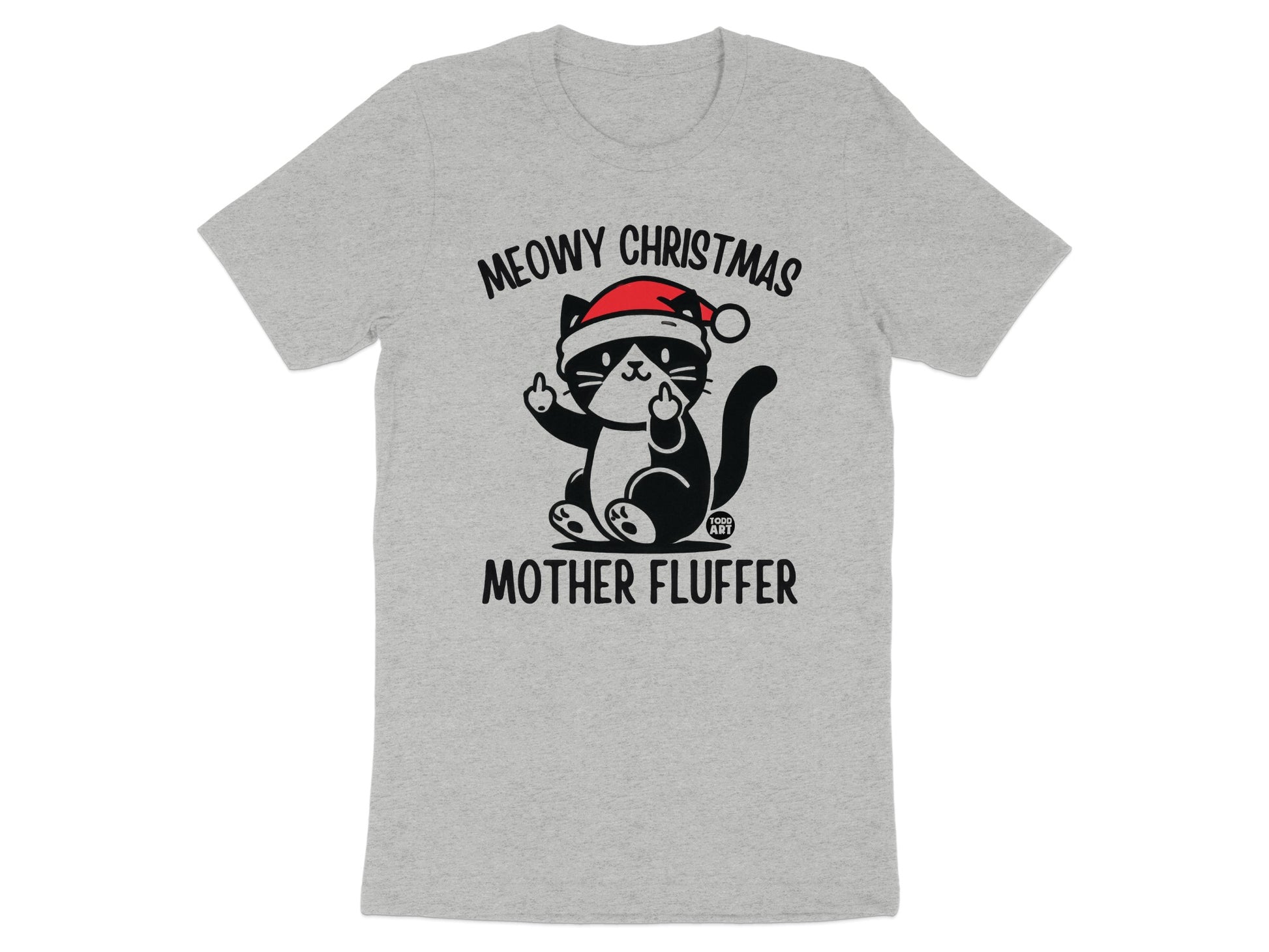 Meowy Christmas Mother Fluffer Cat Christmas shirt