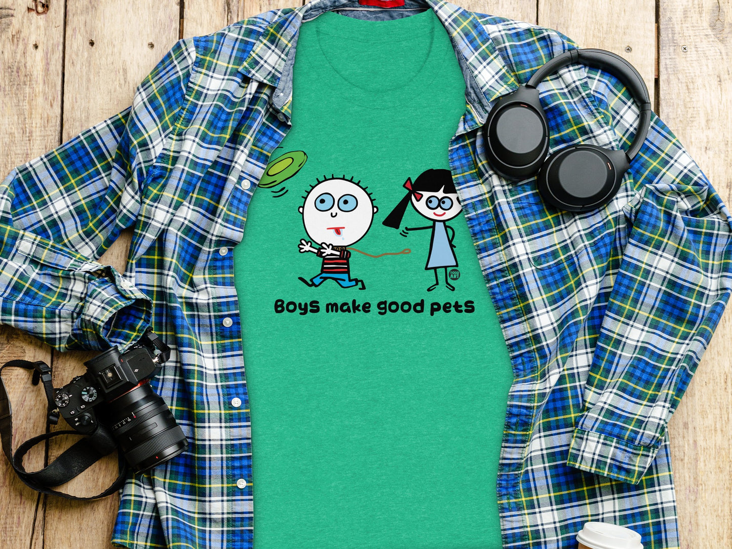 Boys Make Good Pets Graphic Tee Shirt