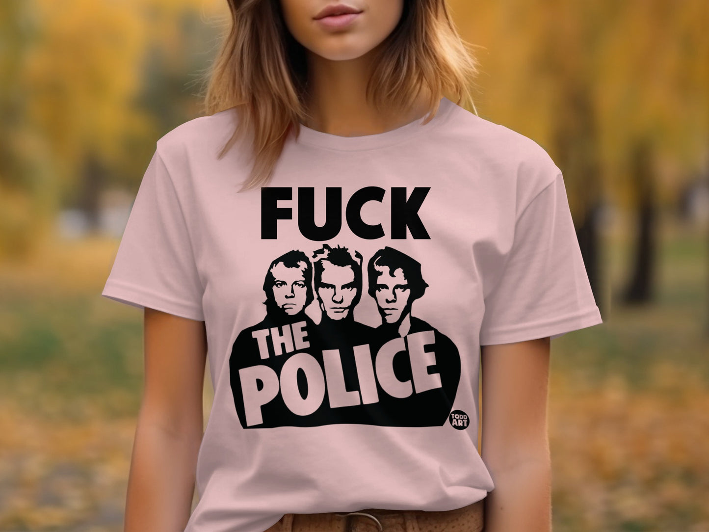 Fuck The Police Statement T-Shirt