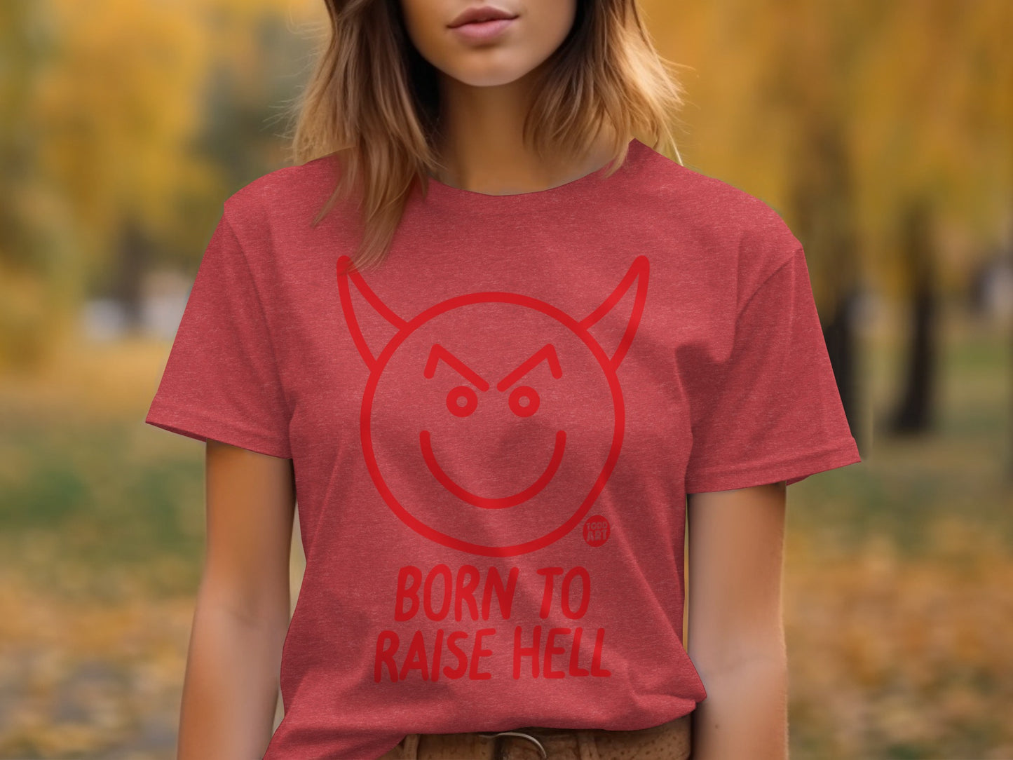 Born to Raise Hell Graphic T-shirt for Bold Statements