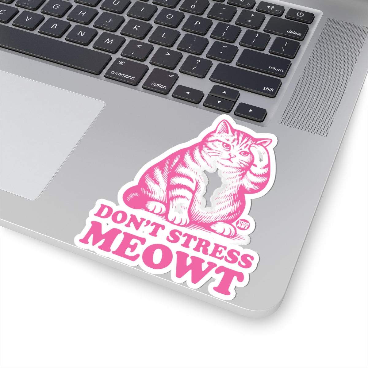 Chill CatTodd Art Sticker