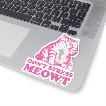 Chill CatTodd Art Sticker