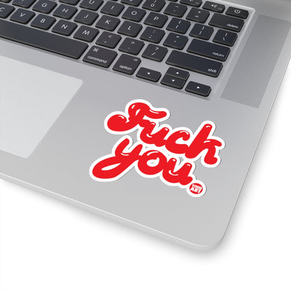 Raw ExpressionTodd Art Sticker