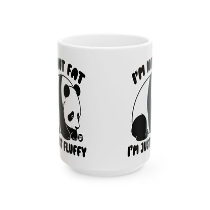 Not Fat Just Fluffy Todd Art Mug