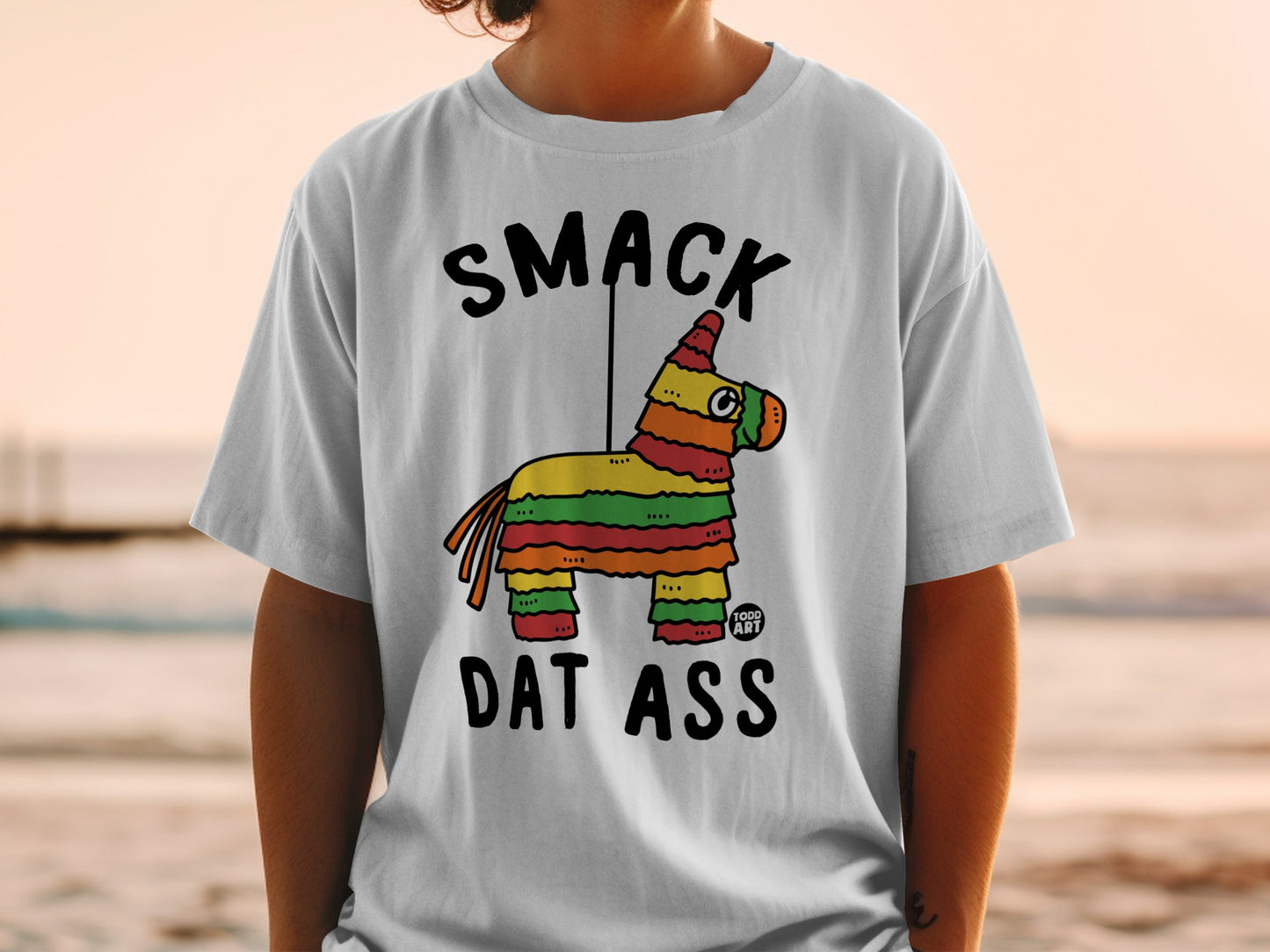 SMACK DAT ASS Piñata Donkey TODD ART T-shirt product type