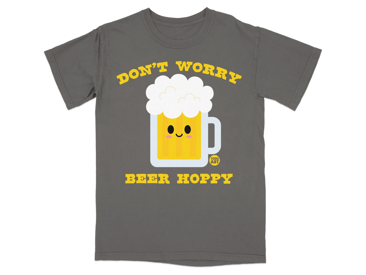 Don't Worry Beer Hoppy Funny Graphic T-Shirt