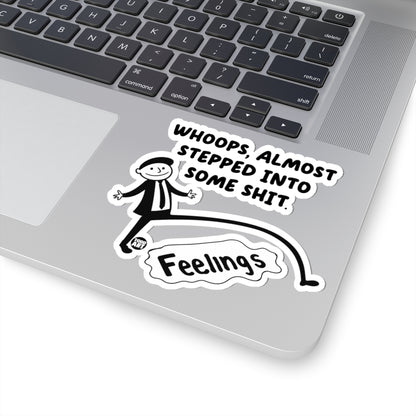 Whoops Todd Art Sticker