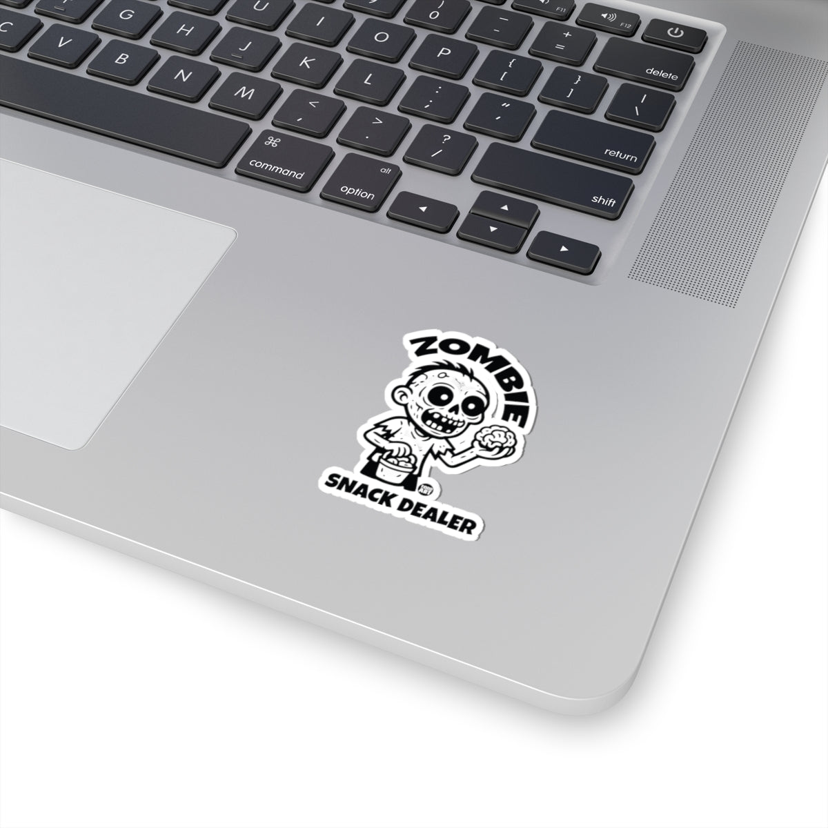 Zombie Snack DealerTodd Art Sticker