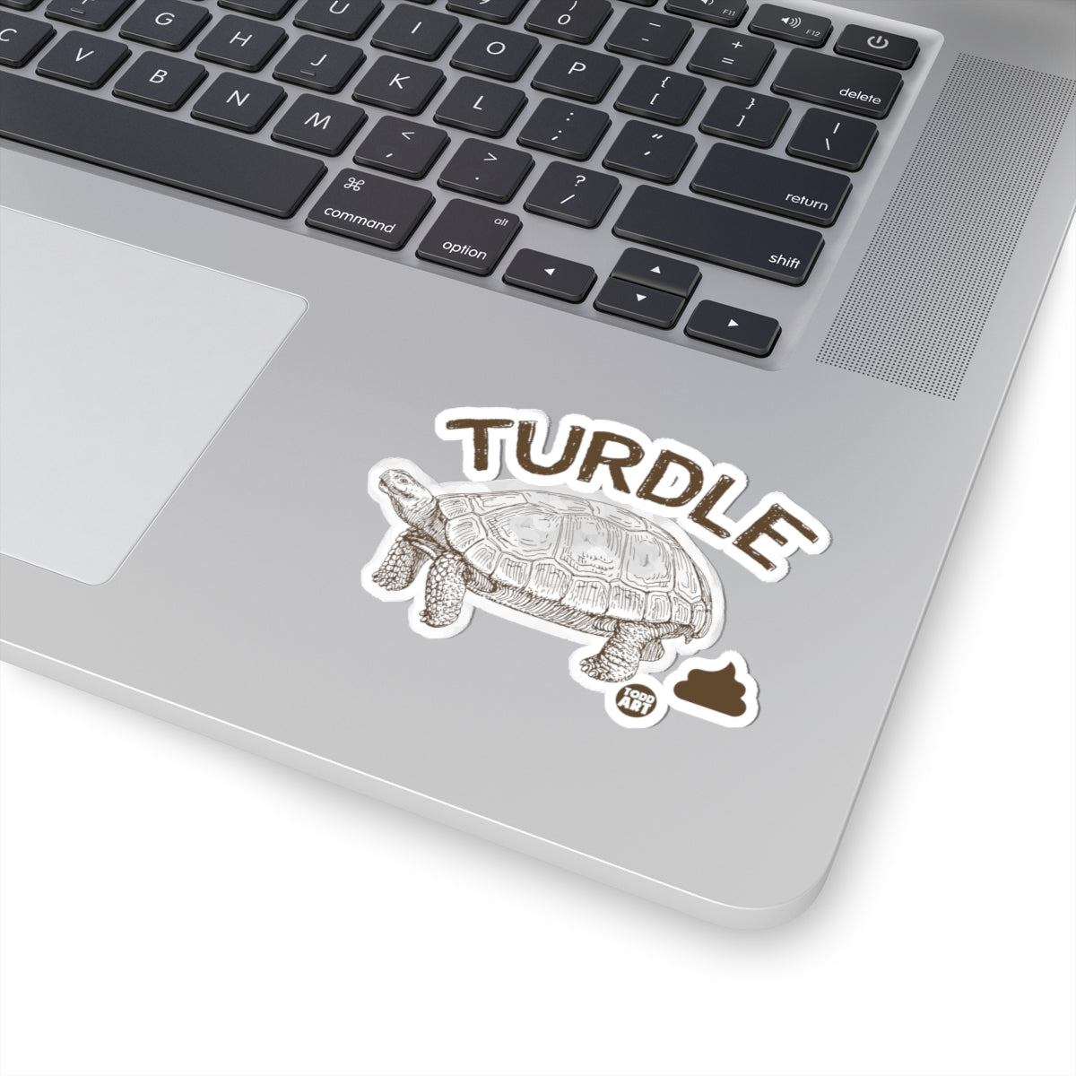 Turdle Todd Art Sticker