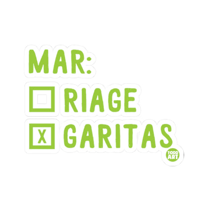Marriage GuaranteesTodd Art Sticker