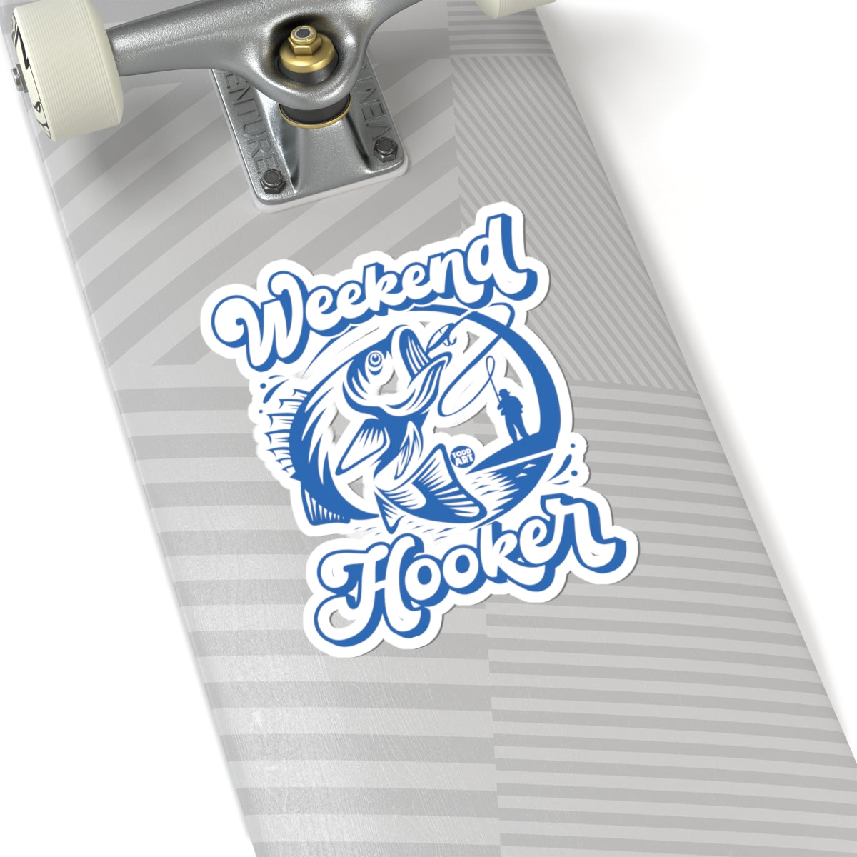 Weekend HookerTodd Art Sticker