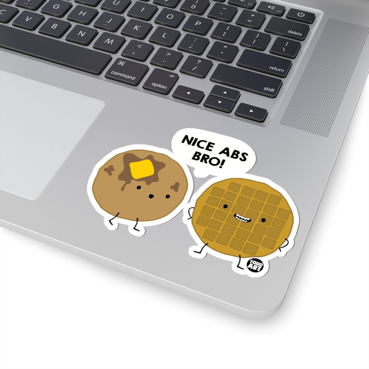 Complimenting AbsTodd Art Sticker