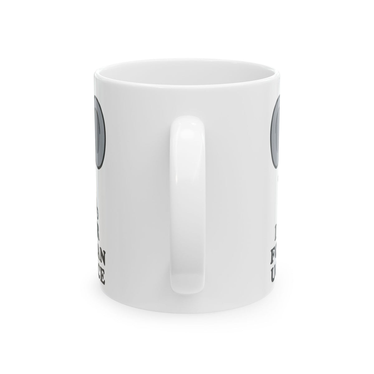 Elephant with an Attitude Todd Art Mug