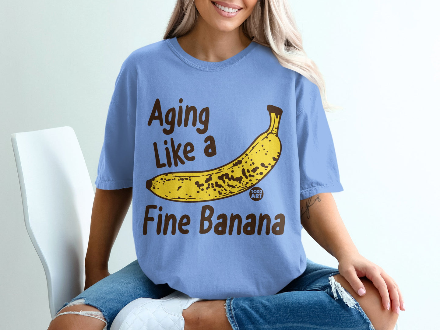 Aging Like a Fine Banana Funny Humorous Design product type