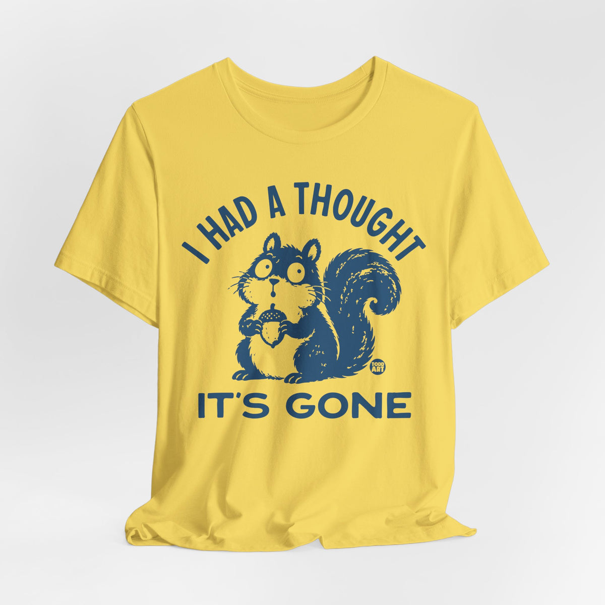 had a thought squirrel
