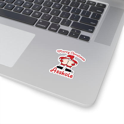 Festive Cheeky GreetingsTodd Art Sticker
