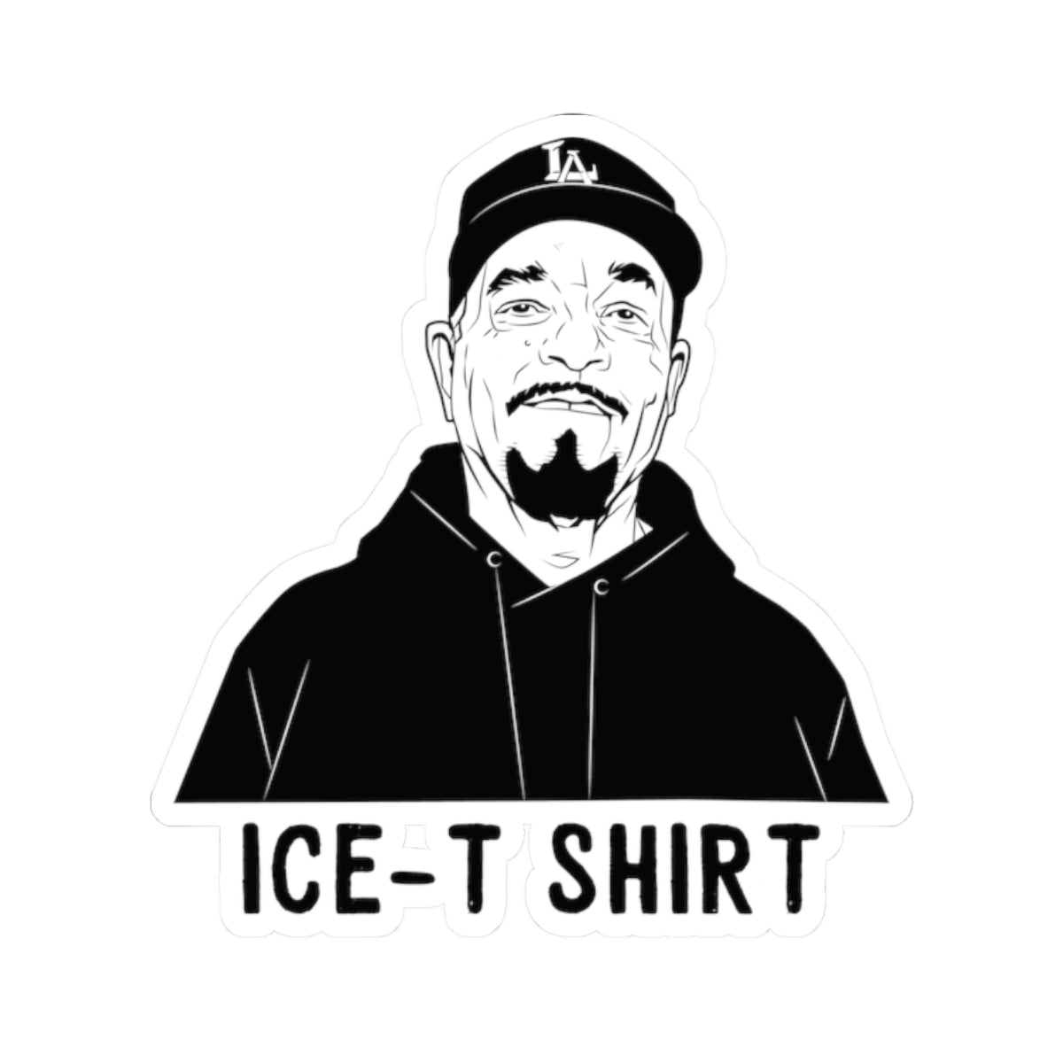 Ice-T Shirt Todd Art Sticker