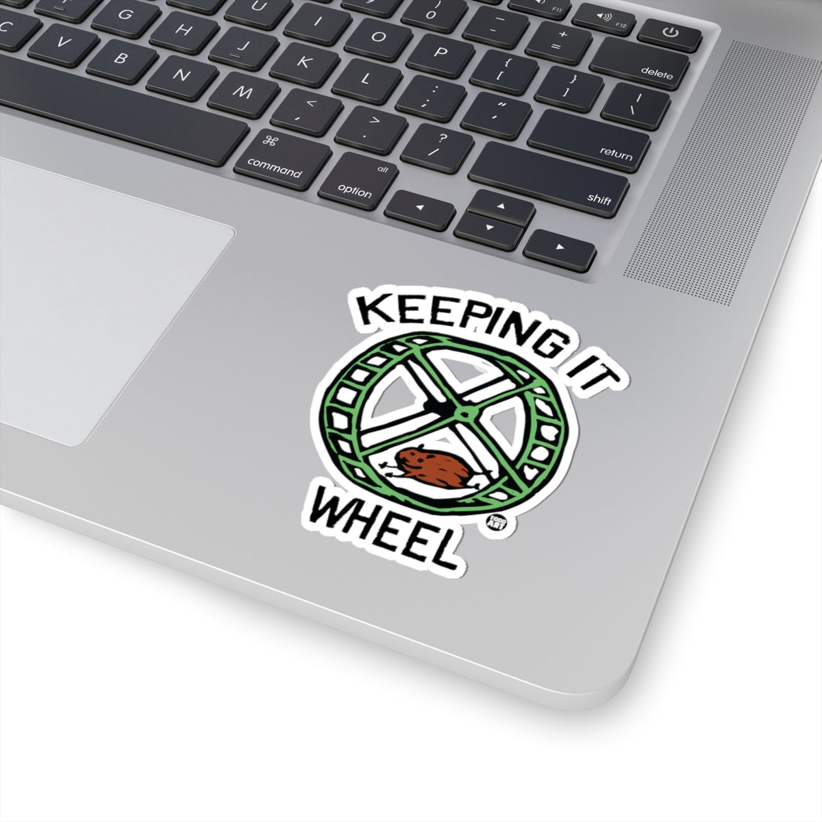 Shell SpinnerTodd Art Sticker