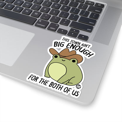 Cowboy Frog AdventureTodd Art Sticker