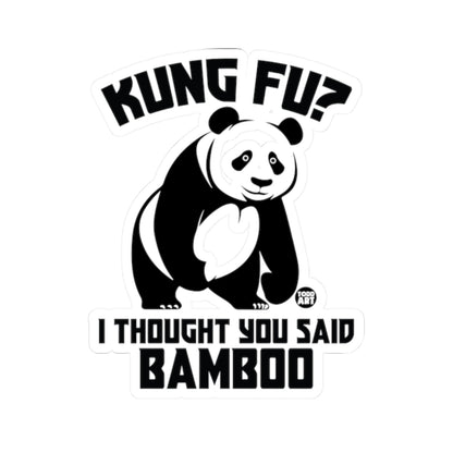 Kung FuTodd Art Sticker