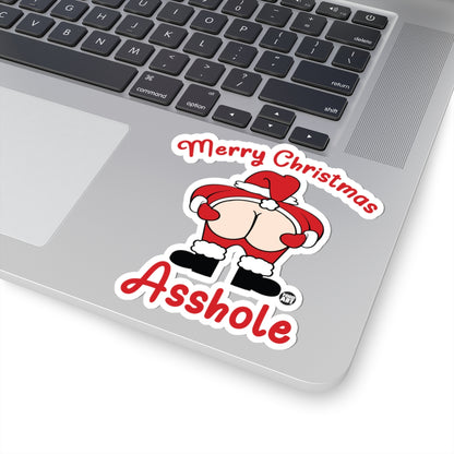 Festive Cheeky GreetingsTodd Art Sticker