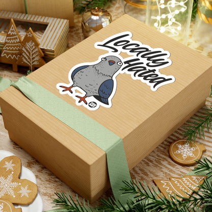 Locally HatedTodd Art Sticker