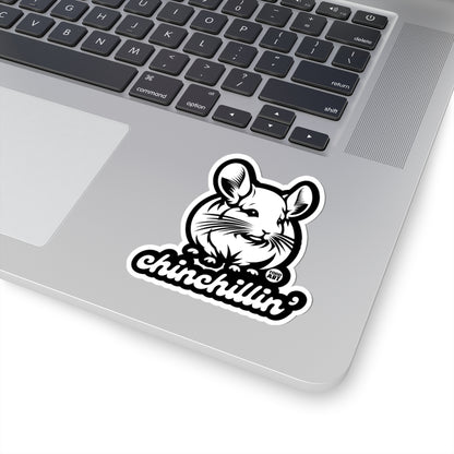 Chinchillin Todd Art Sticker