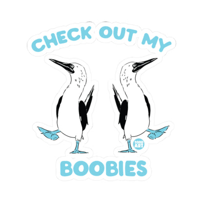 Boobies Todd Art Sticker