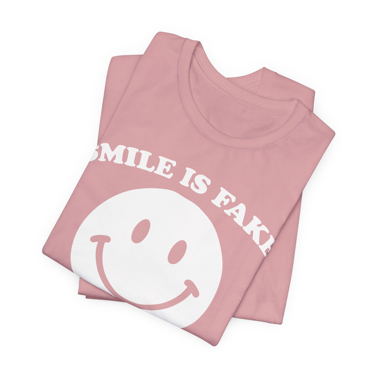 smile fake tits real