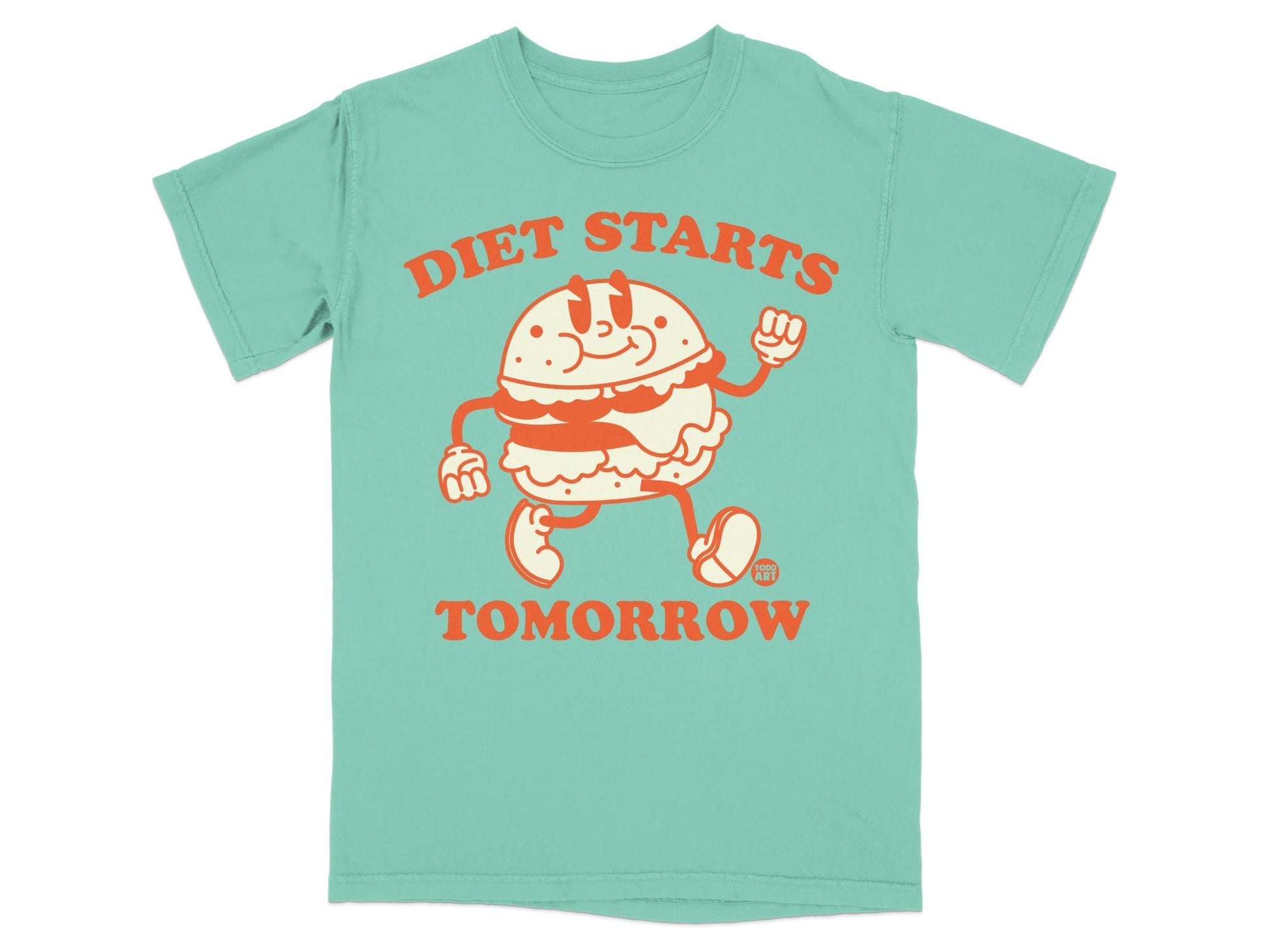 Diet Starts Tomorrow Graphic T-shirt Product
