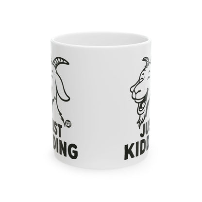 Goat Mischief Todd Art Mug
