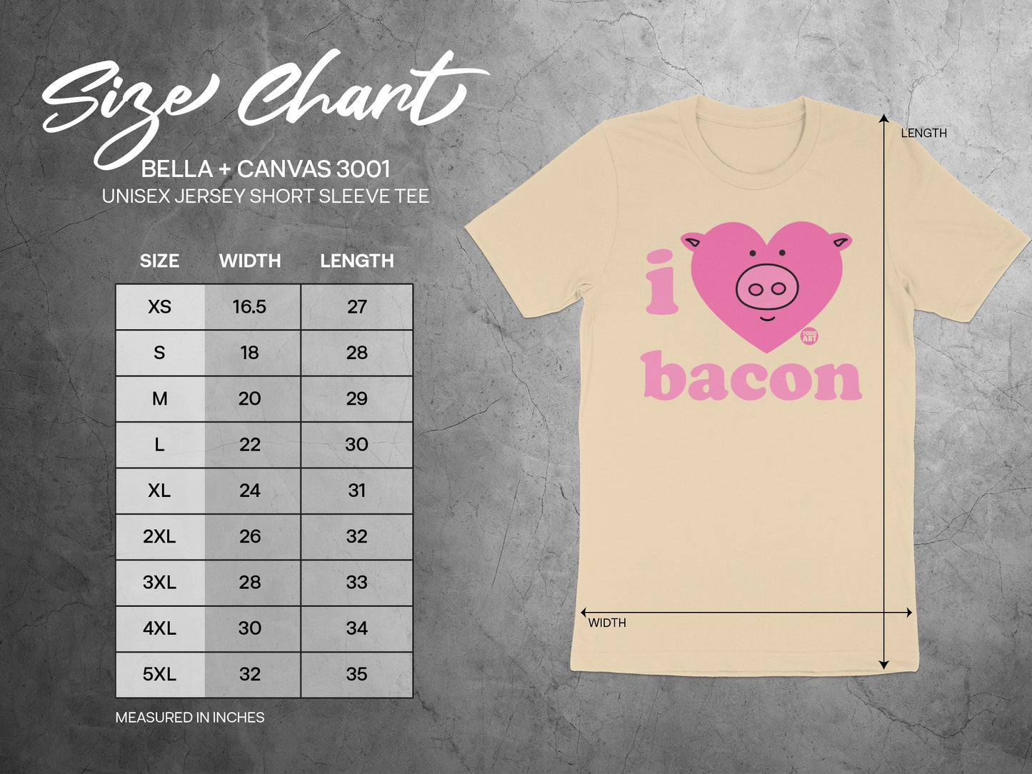 I love bacon t-shirt for bacon lovers