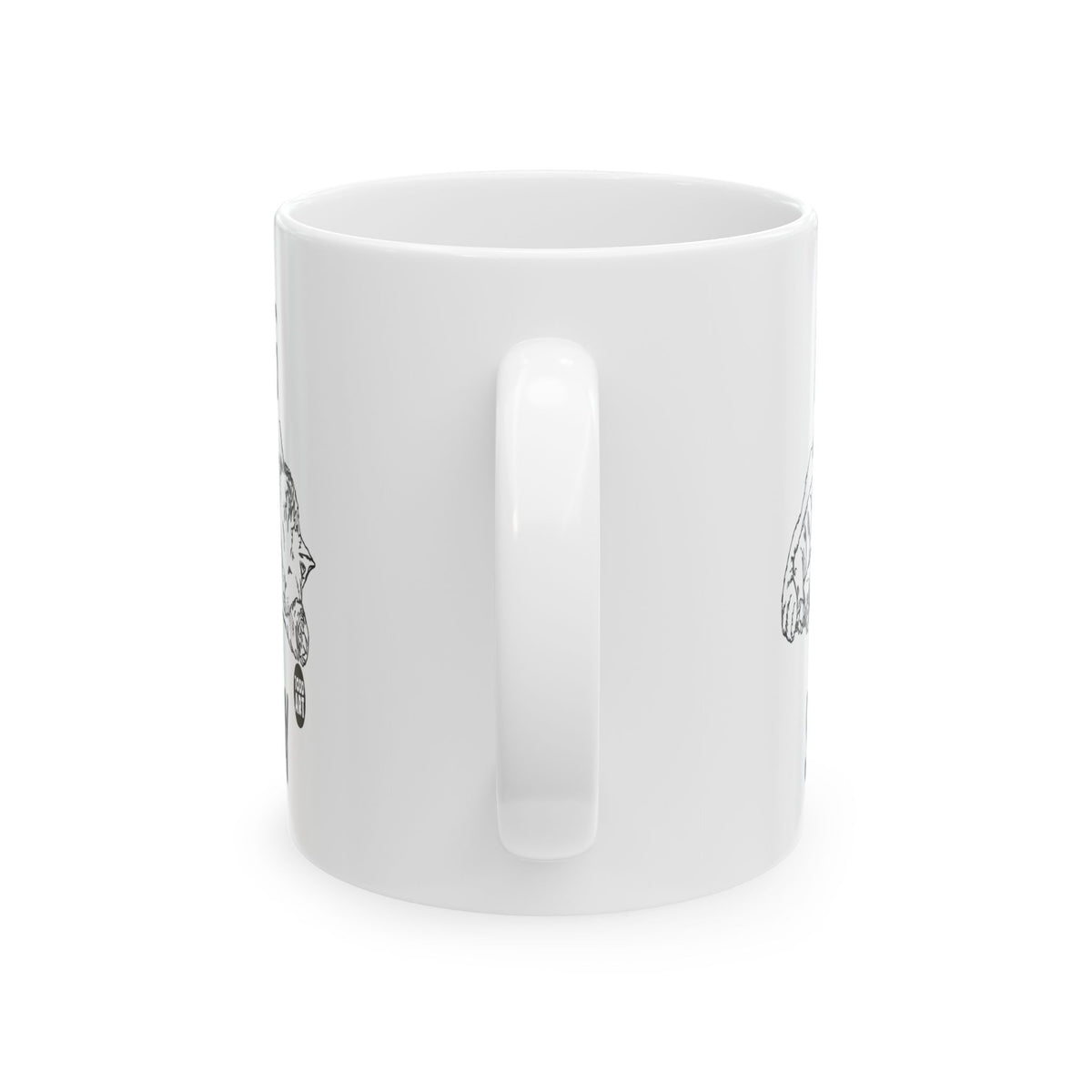 Resting Cat Todd Art Mug
