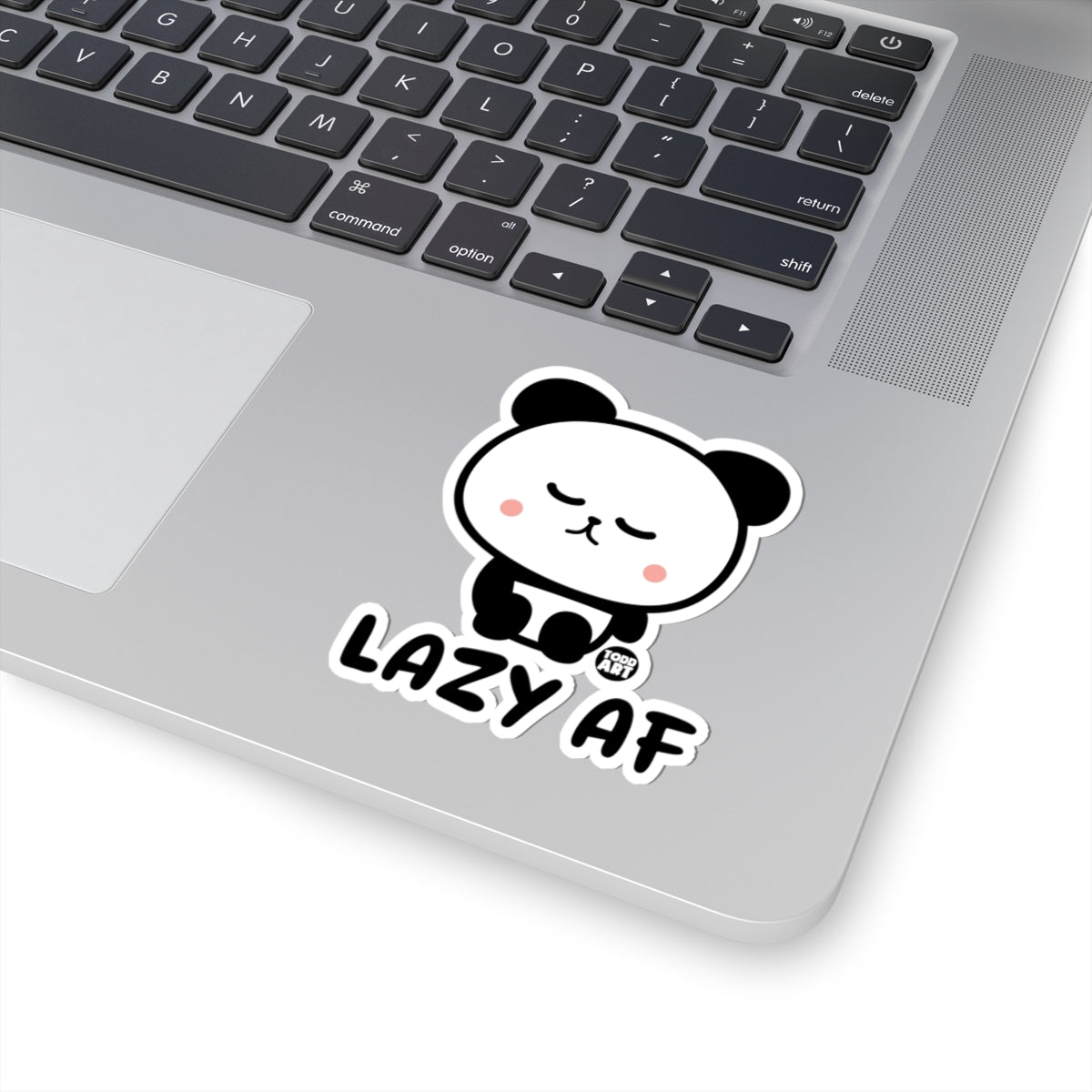 Lazy BearTodd Art Sticker