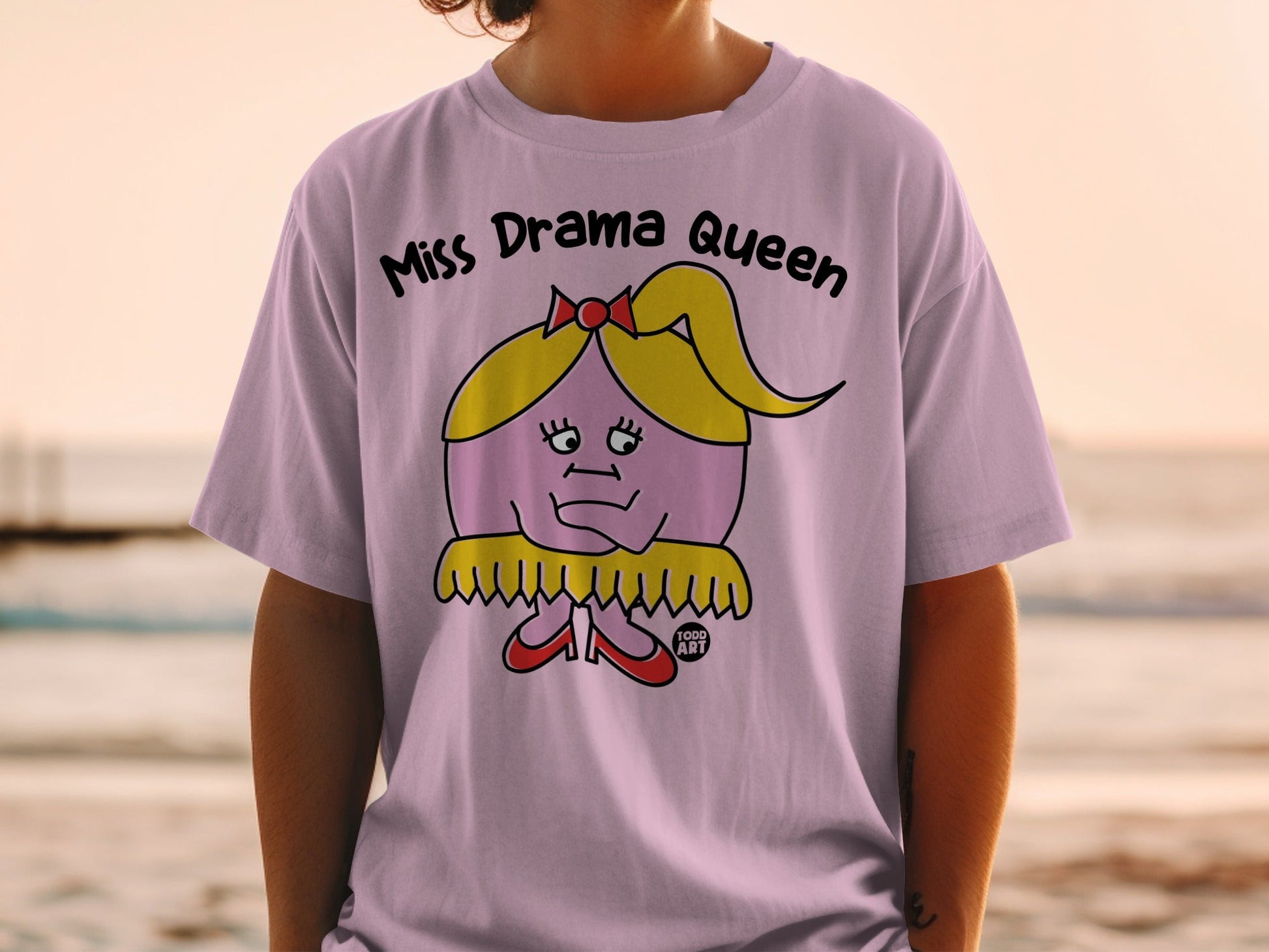 Miss Drama Queen Graphic Unisex T-Shirt